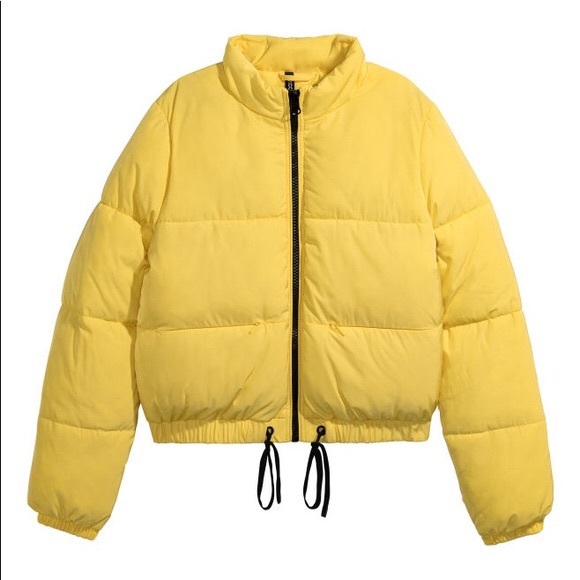 H&M Jackets & Blazers - Yellow H&M Puffer Jacket